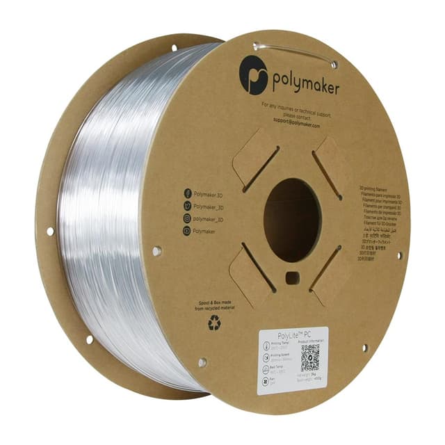 Polymaker PolyLite PC, Transparent