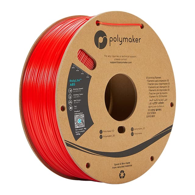 Polymaker ABS, Rot