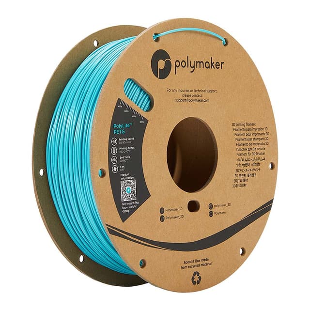 Polymaker PolyLite PETG, Petrol