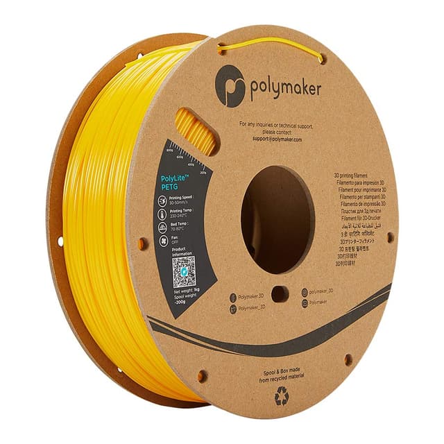 Polymaker PolyLite PETG, Gelb