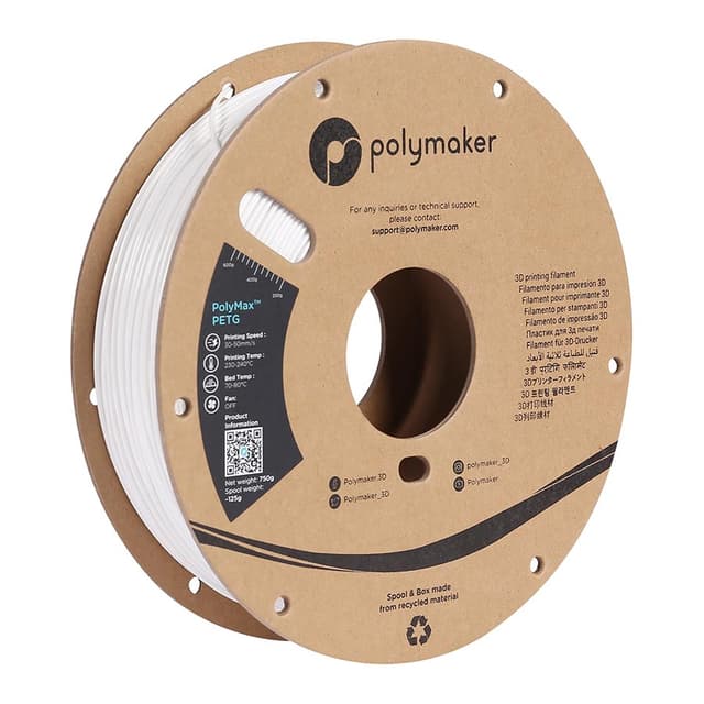 Polymaker PolyMax PETG, Weiß