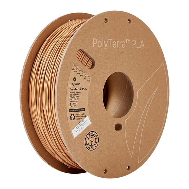 Polymaker PolyTerra PLA, Holzbraun