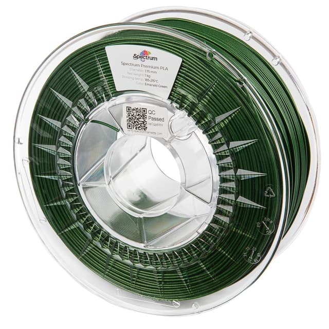 Spectrum PLA Glitter, Smaragd