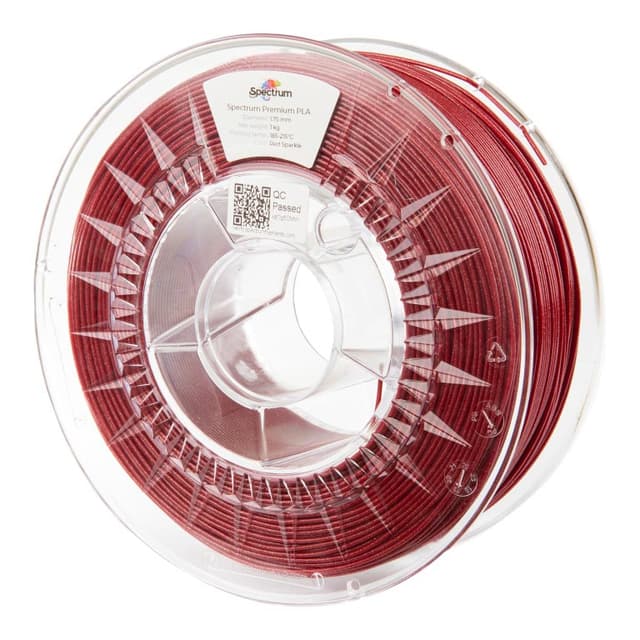 Spectrum PLA Glitter, Rot