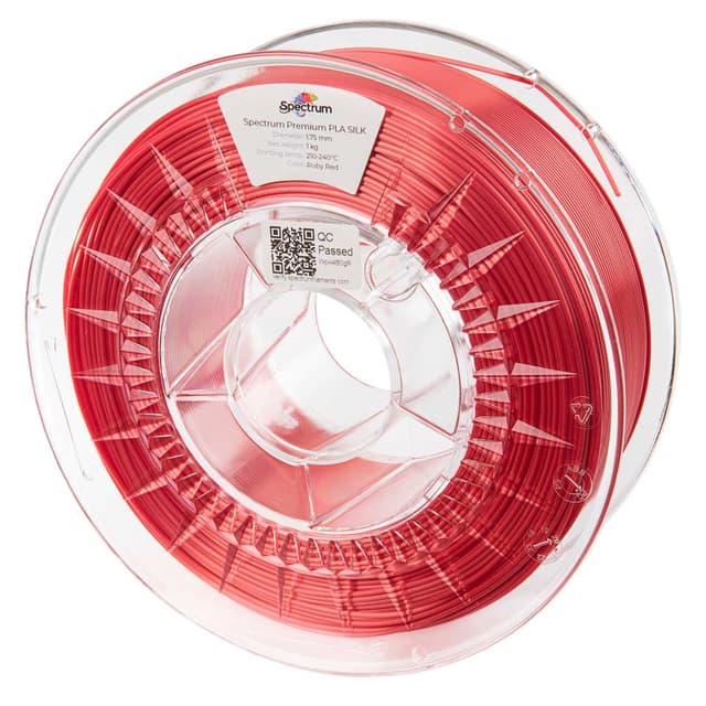 Spectrum PLA Silk, Rubinrot