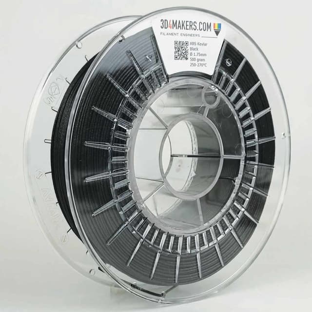 3D4Makers ABS Kevlar, Schwarz