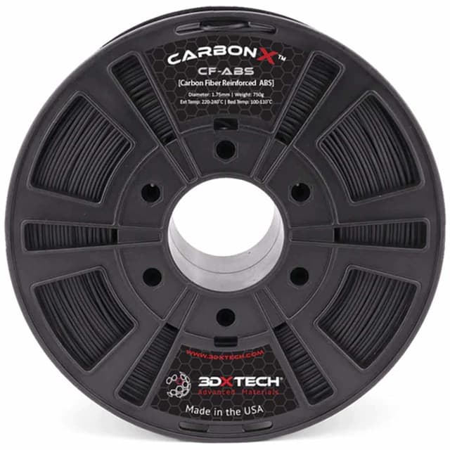 3DXTech CarbonX ABS+CF, Schwarz