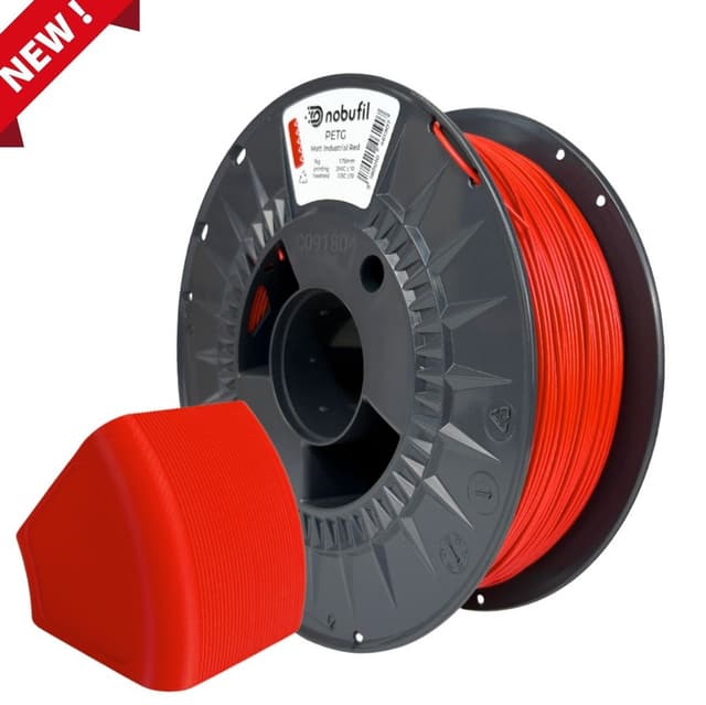 Nobufil PETG Matt, Industrial Red